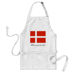 Avental Danmark with Dannebrog