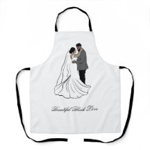 Avental de Amor Preto Lindo