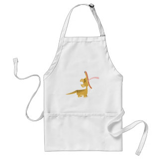Avental de bocejo do cozinhar do Thylacine dos