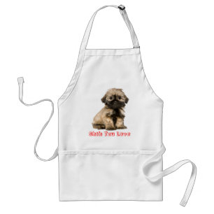 Avental de Cachorro Cachorrinho Amor Shih Tzu