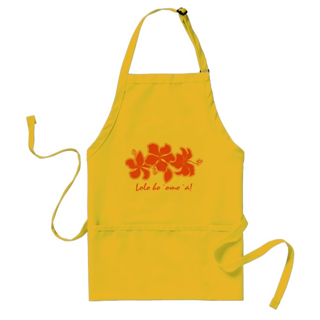 Avental de Chef Kailua Hibiscus (Frente)