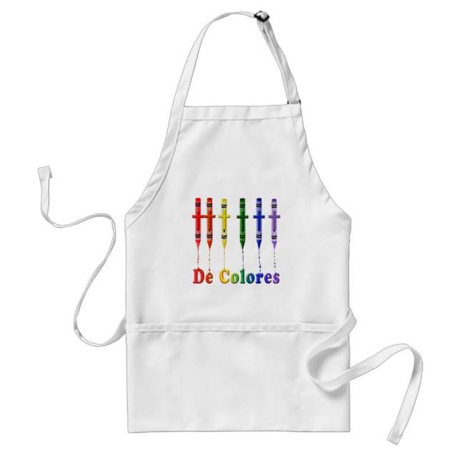 Avental De Colores Melting Crayons Apron (Frente)
