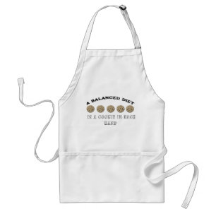 Avental de cookie engraçado 