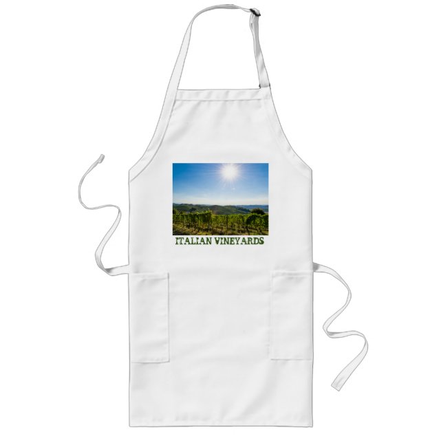 avental de cozinha com impressão de "Vineyards Ita (Frente)