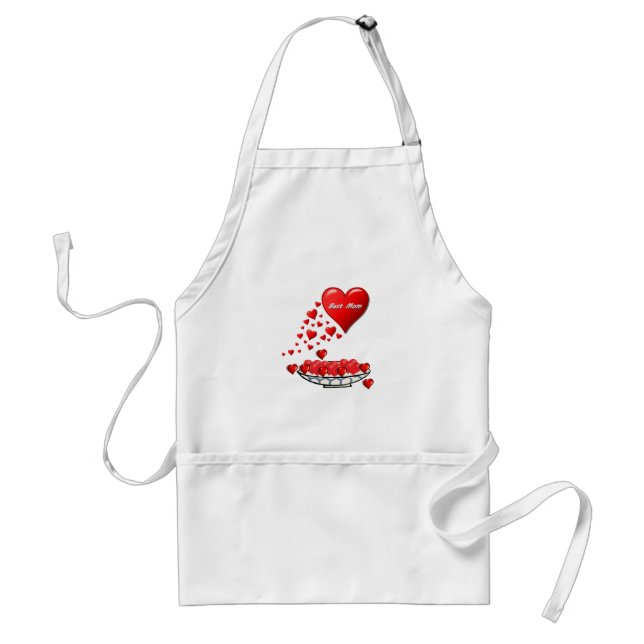 Avental de Cozinha do Dia das Mães (Frente)