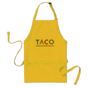 Avental de cozinha para músicos de Taco que adoram