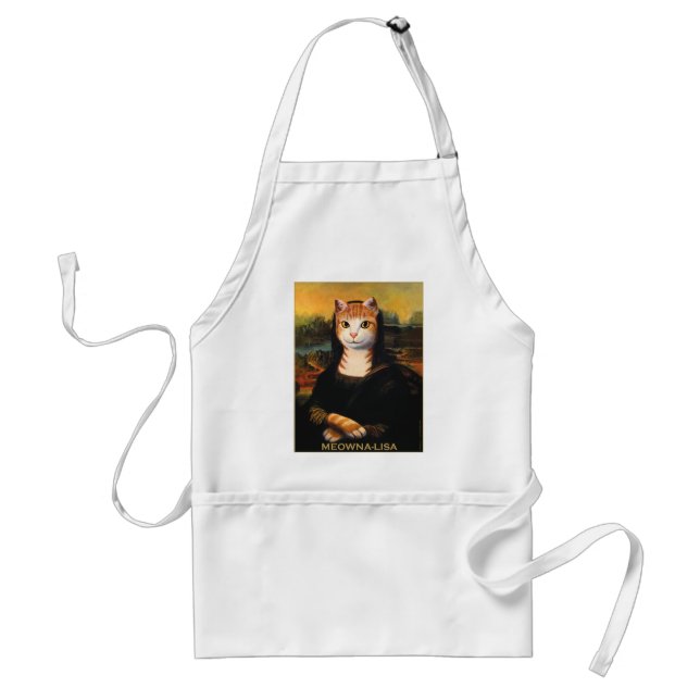 Avental de Meowna Lisa (Frente)