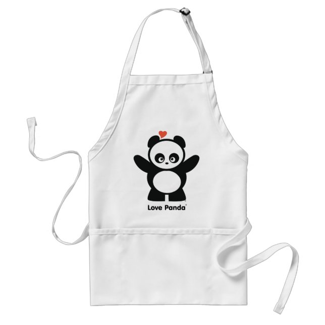 Avental de Panda® do amor (Frente)