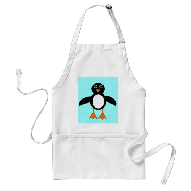 Avental de Pinguim Fofo (Frente)