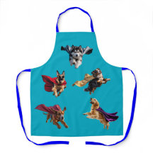 Avental de Super-Herói de Cachorro Grande