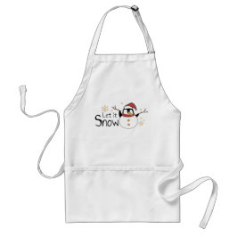 Avental Deixe-o nevar