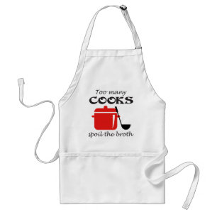 Avental Demasiado cozinheiros