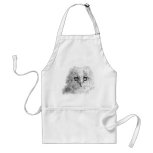 Avental Desenho de Owlet excelente Corado