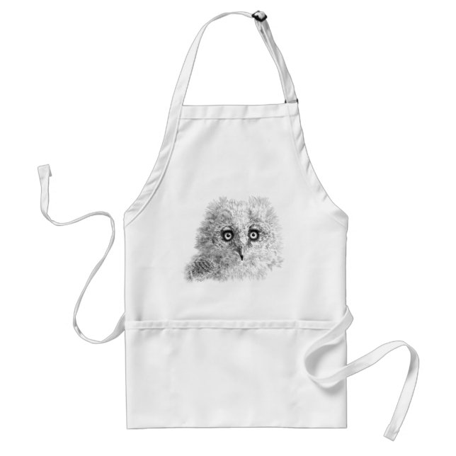 Avental Desenho de Owlet excelente Corado (Frente)