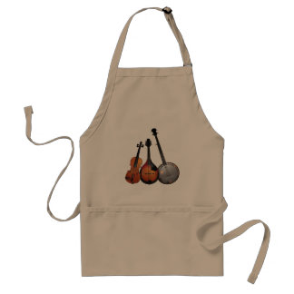 Avental Desenhos animados da banda de Bluegrass