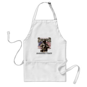 Avental Design de Soldado Americano Apron