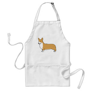 Avental Design do cão do Corgi | de Galês do Pembroke