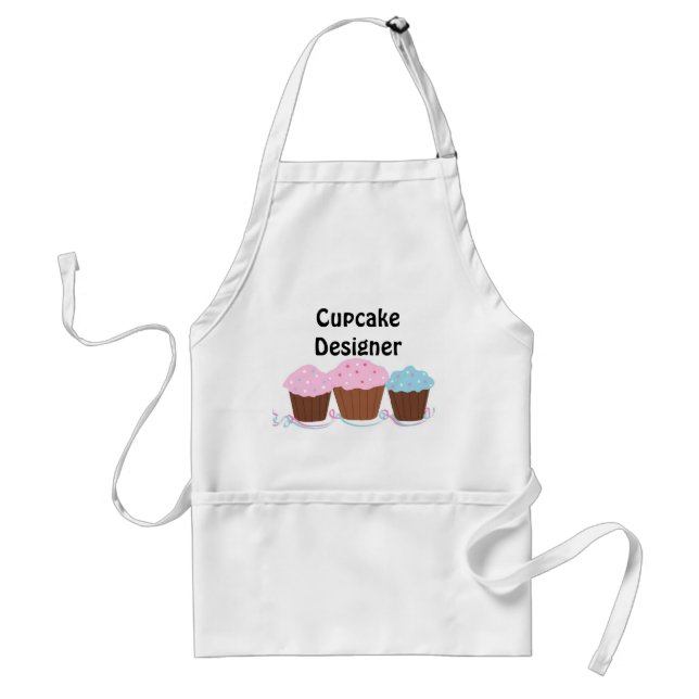 Avental Designer de Cupcake (Frente)