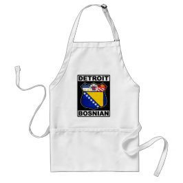 Avental Detroit Bosnian American Apron
