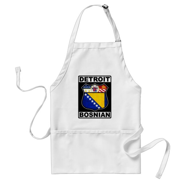 Avental Detroit Bosnian American Apron (Frente)