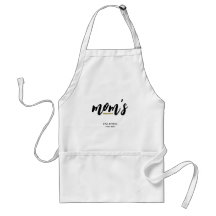 Dia de as mães Engraçado Personalizável Apron