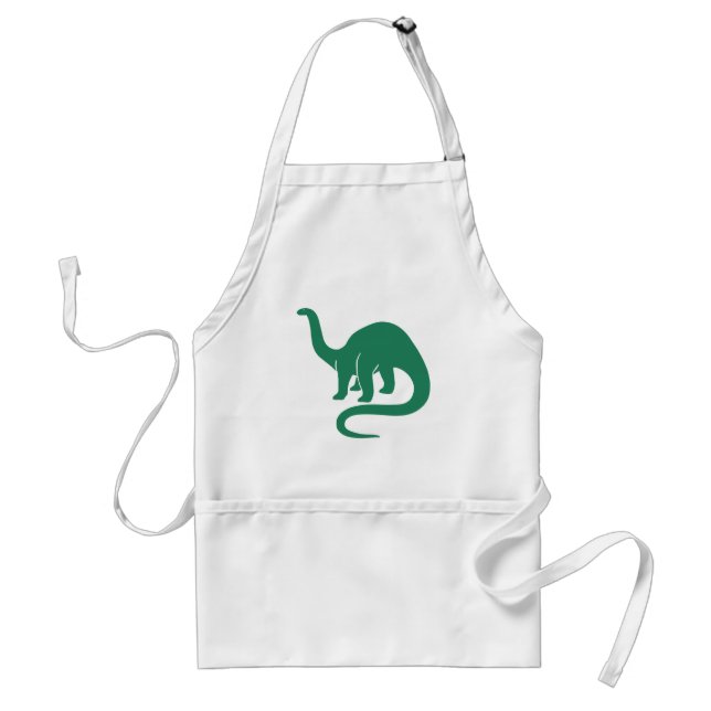 Avental Dinossaur Apron Green (Frente)
