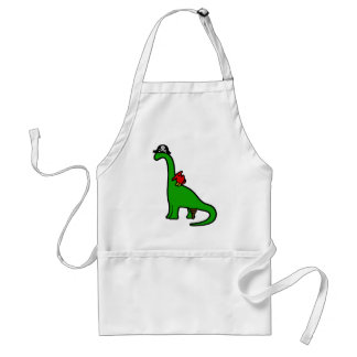 Avental Dinossauro do pirata - Brachiosaurus