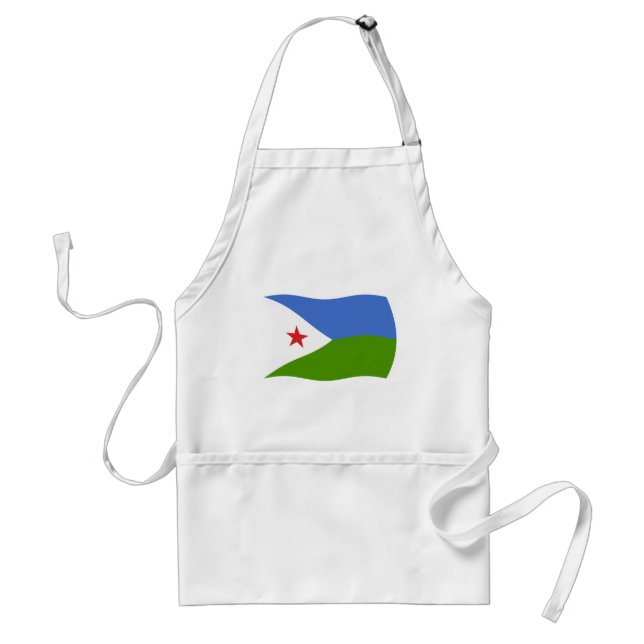 Avental Djibouti Flag Apron (Frente)