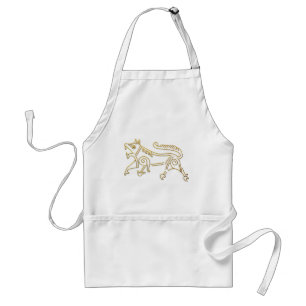avental do contorno Vang Runestone-gold