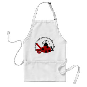 Avental do cozinhar do joaninha