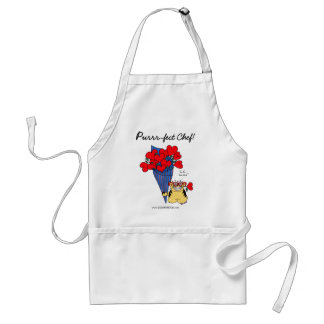 Avental do COZINHEIRO CHEFE de PURRR-FECT