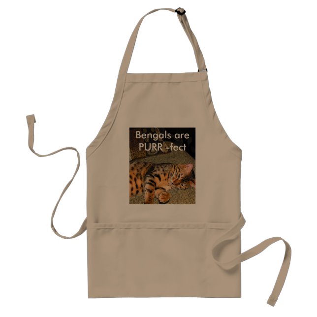 Avental do gato de Bengall (Frente)