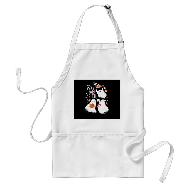 Avental Doce Fantasma Design Divertido de Halloween (Frente)