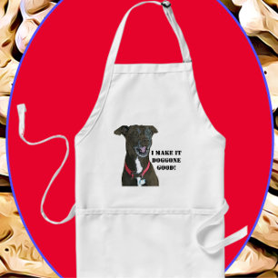 Avental Doce pintura do laboratório Pitbull no Apron do C
