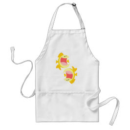 Avental Dois Cozinhar de Cartoon de Peixe Apron