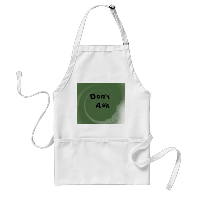 Avental Don't Ask (Frente)