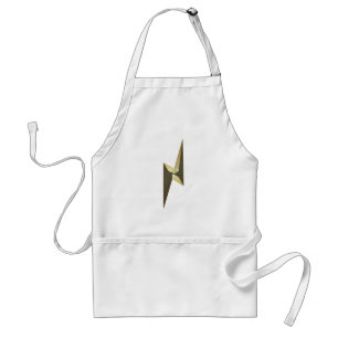 Avental Dourado trovão branco