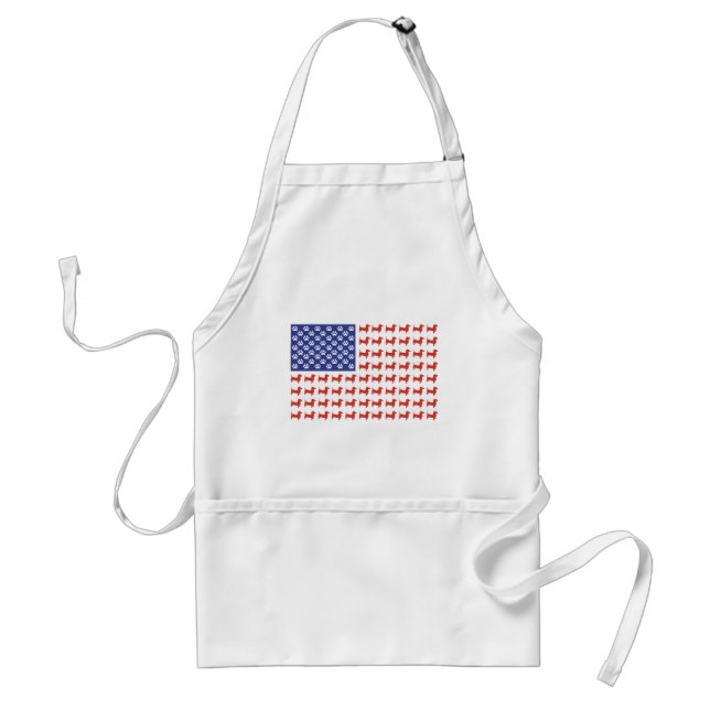 Avental DOXIE-FLAG-Tee (Frente)