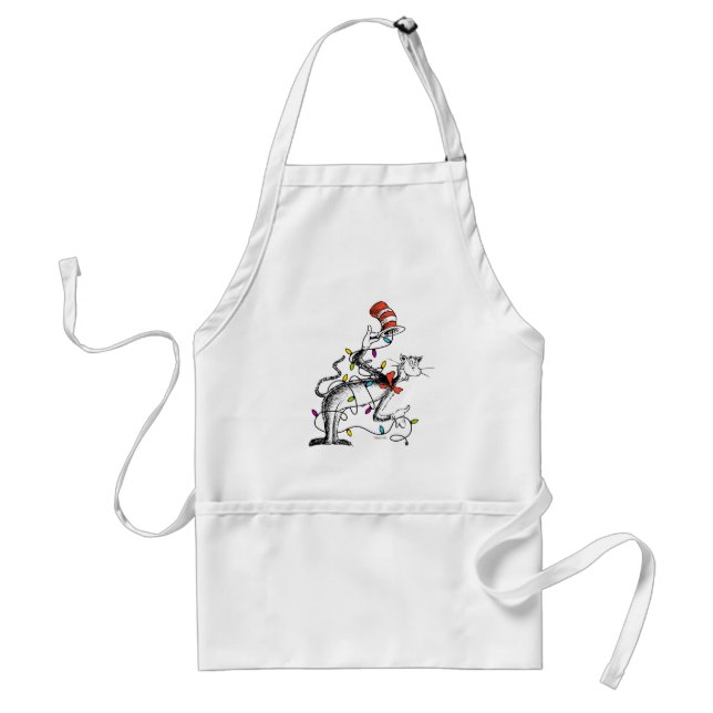 Avental Dr. Seuss | Grpolegadas | Gato Misquiívoro no Ha (Frente)