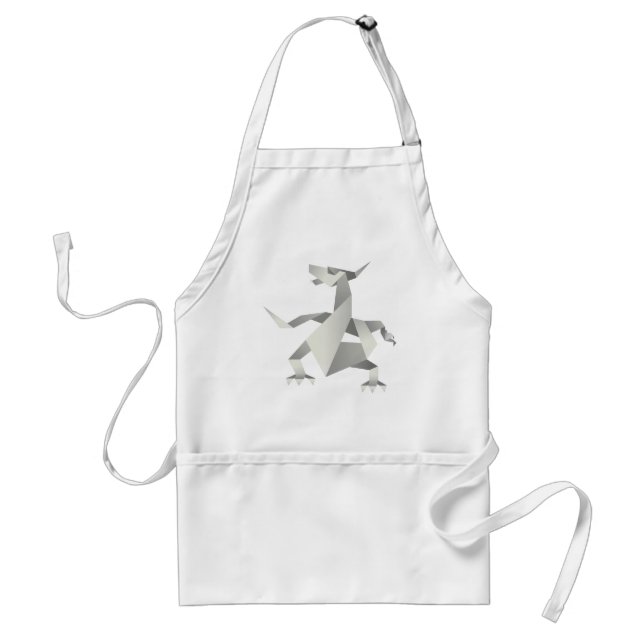 Avental Dragon Origami Style Apron (Frente)