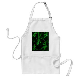Avental Dragonflies Neon Green