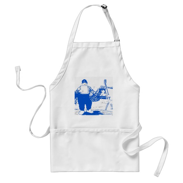 Avental Dutch Boy By Windmill (Frente)