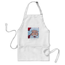 É Melhor Cuidado! Papai noel apron