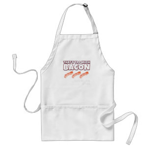 Avental É muito bacon que nunca disse