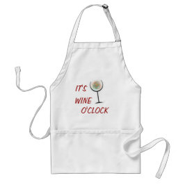 AVENTAL É VINHO O'CLOCK KHAKI CHEF APRON