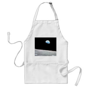 Avental Earthrise - a perspectiva lunar
