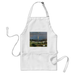 Avental Edvard Munch Painting, Summer Night by Beach