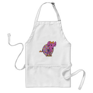 Avental elefante de frutado roxo