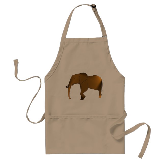 Avental Elefante Moderno Apron (Frente)