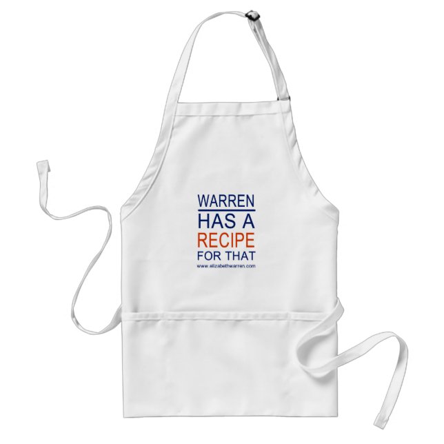 Avental Elizabeth Warren Apron (Frente)